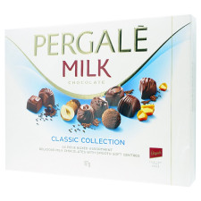 Асорті цукерок Pergale Milk Classic Collection 187г mini slide 1