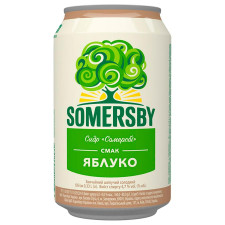 Сидр Somersby Яблуко 4,7% 4шт*0,33л mini slide 1