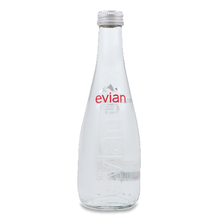 Вода мінеральна Evian, скло slide 1