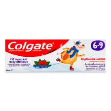 Паста зубна Colgate «Полуниця і м'ята» з фторидом 6–9 років mini slide 1