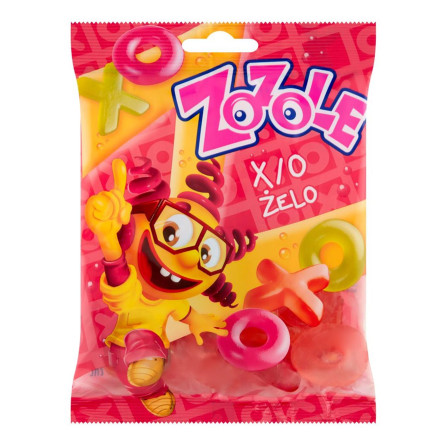 Конфеты Zozole X/O желейные с фруктовым вкусом 75г slide 1