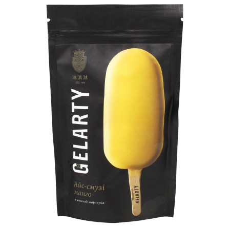 Морозиво Gelarty Айс-смузі Манго-Маракуйя в шоколаді 75г