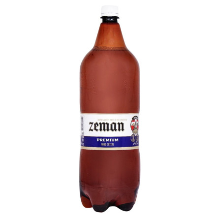 Пиво світле Земан Преміум 4,9% 2л пл/пл
