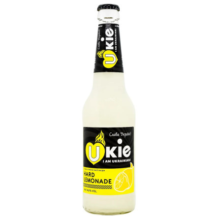 Пиво Ukie Hard Lemonade Lemon 4,6% 0,45л slide 1