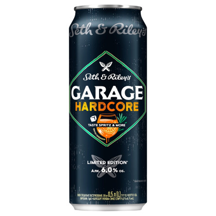 Пиво Seth&Riley's Garage Hardcore Taste Spritz&More 6% 0,5л slide 1