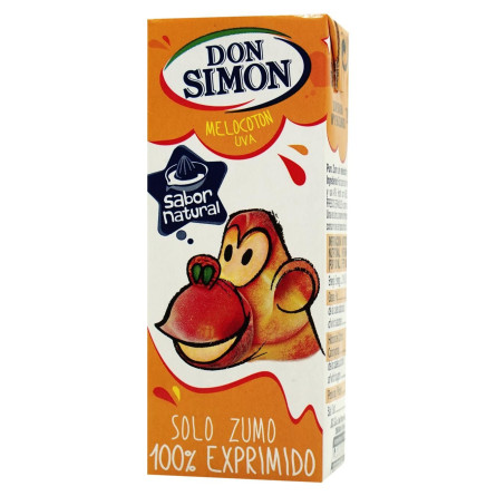 Сок Don Simon персиково-виноградный 200мл