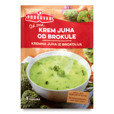 Крем-суп Podravka з броколі slide 1