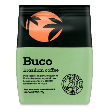 Кава мелена Buco Рецепт Бразилії В*