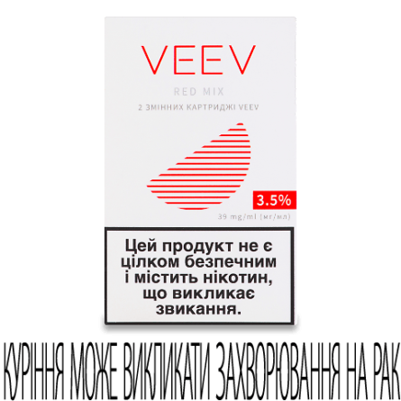 Картриджі Veev Red Mix 3,5% slide 1