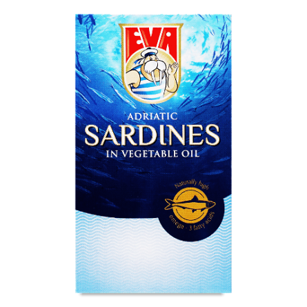 Сардини EVA в рослинній олії slide 1