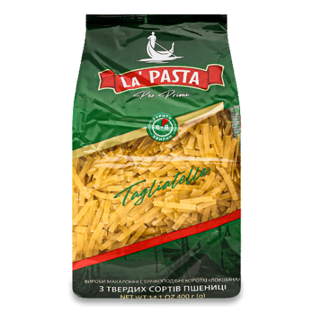 Вироби макаронні La Pasta «Тагліателле» slide 1