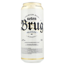 Пиво Keten Brug Blonde Elegant спеціальне світле 6,7% 0,5л mini slide 1