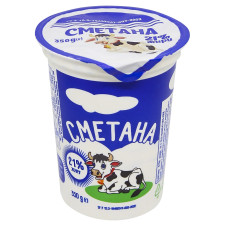 Сметана 21% 350г mini slide 1