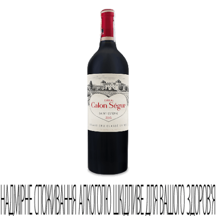 Вино Chateau Calon-Segur Saint-Estephe 3-me Grand Cru Classe 2015 slide 1