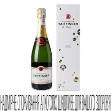 Шампанське Taittinger Brut Reserve біле в коробці mini slide 1