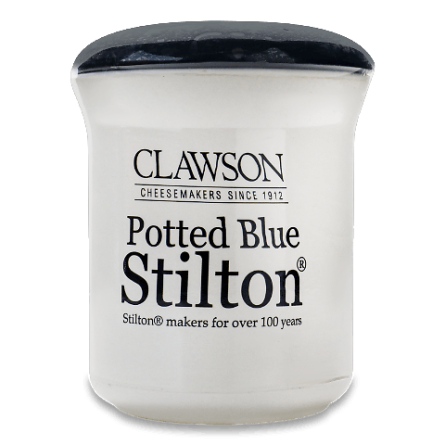 Сир Clawson «Блакитний Стілтон» в горщику 48% з коров'ячого молока