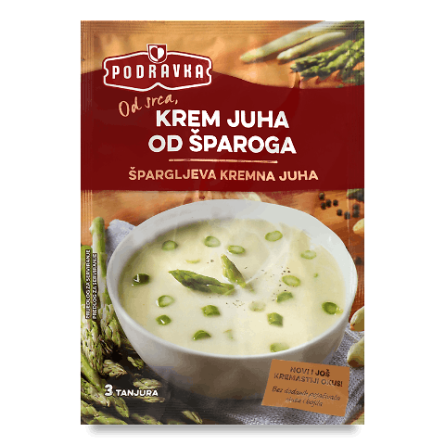 Крем-суп Podravka зі спаржею slide 1
