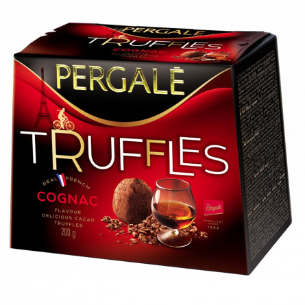 Цукерки Pergale Truffles Cognac 200г