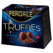 Цукерки Pergale Truffles Classic 200г mini slide 1