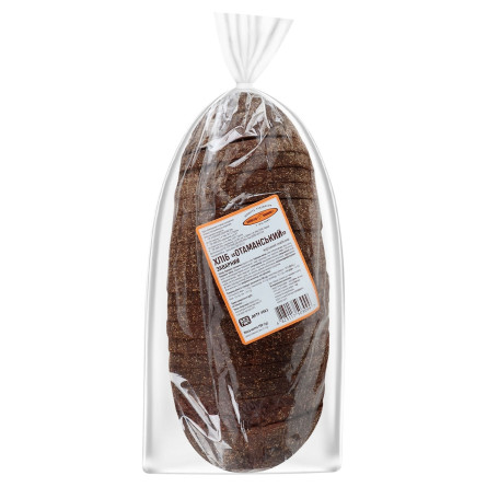 Хліб Київхліб Отаманський заварний нарізаний 700г slide 1