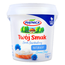 Сир Piatnica Twоj Smak вершковий натуральний 64% mini slide 1