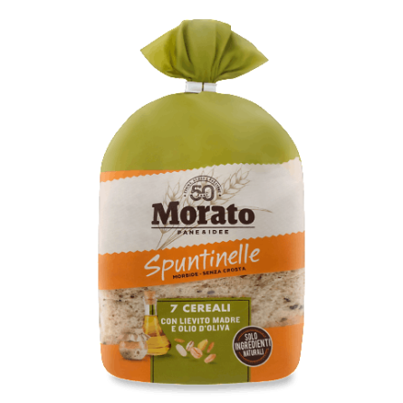 Хліб Morato Spuntinelle пшеничний «7 злаків» slide 1