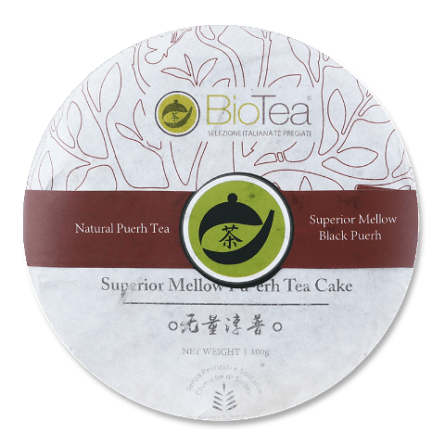 Чай чорний BioTea «Пу-ер» Superior Mellow пресований