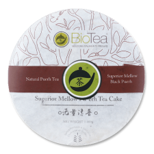 Чай чорний BioTea «Пу-ер» Superior Mellow пресований mini slide 1