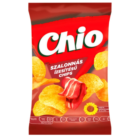 Чіпси картопляні бекон Chio 60г slide 1