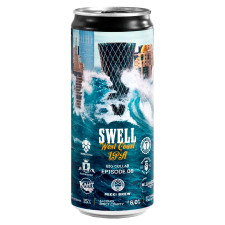 Пиво Swell West Coast IPA светлое нефильтрованное 0,33л mini slide 1