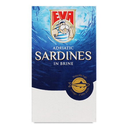 Сардини EVA в розсолі slide 1