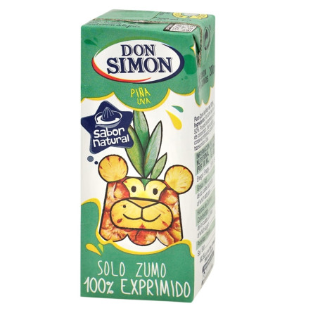 Сік Don Simon ананасово-виноградний 0,2 мл т/п