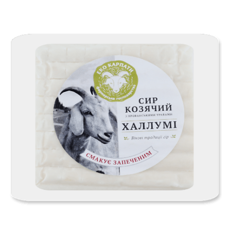 Сир «Лавка традицій» «Еко Карпати» халлумі 30% з козячого молока
