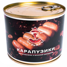 Сосиски Кузьмичі Карапузики в розсолі 525 г mini slide 1