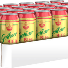 Упаковка пива Gothaer Pils світле фільтроване 4.3% 0.5 л х 24 шт mini slide 1