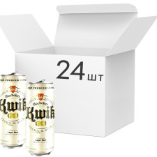 Упаковка пива Kwik Bocholter светлое фильтрованное 5.0% 0.5 л x 24 шт mini slide 1