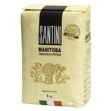 Борошно з м'яких сортів пшениці Santini Manitoba 1 кг mini slide 1