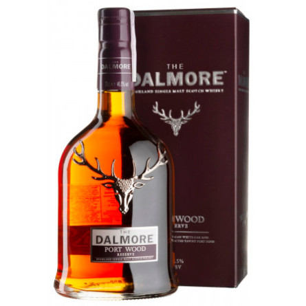Виски Dalmore Port Wood 0.7 л 46.5% в подарочной коробке