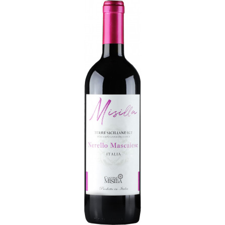 Вино Misilla Nerello Mascalese Terre Siciliane IGP красное сухое 0.75 л 12%