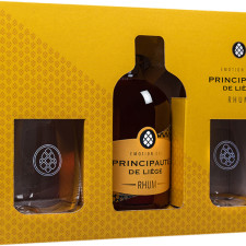Ром Principaute de Liege Emotion One 0.5 л 40% з 2 склянками mini slide 1