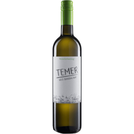Вино Temer Welschriesling 2020 біле сухе 0.75 л 11.5%
