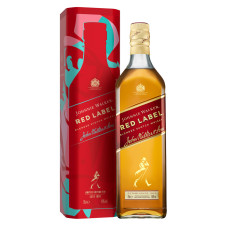 Віскі Johnnie Walker Red label витримка 4 роки 0.7 л 40% в металевій упаковці mini slide 1