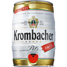 Пиво Krombacher Pils світле фільтроване 4.8% 5 л mini slide 1
