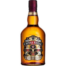 Віскі Chivas Regal 12 років витримки 0.7 л 40% без упаковки mini slide 1