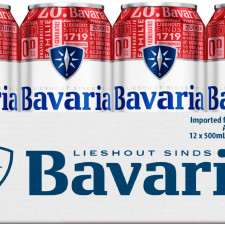 Упаковка пива Bavaria безалкогольне світле фільтроване 0.0% 0.5 л x 24 шт. mini slide 1