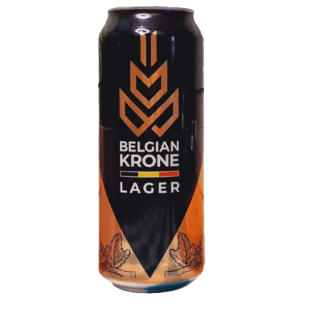 Упаковка пива Brouwerij Martens NV Belgian Krone Lager светлое фильтрованное 5.4% 0.5 л х 24 шт