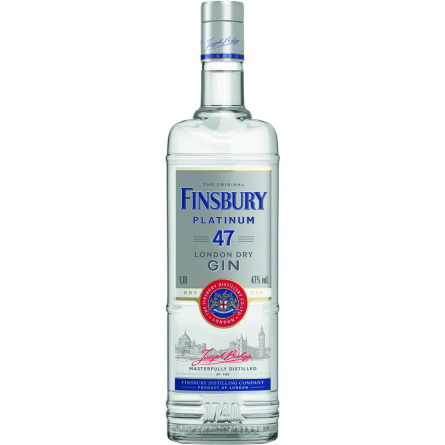 Джин Finsbury Platinum 1 л 47%