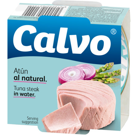 Тунець Calvo у власному соку 160 г slide 1