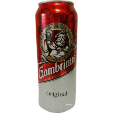 Упаковка пива Gambrinus светлое фильтрованное 4.3% 0.5 л x 24 шт (8586001762656) mini slide 1