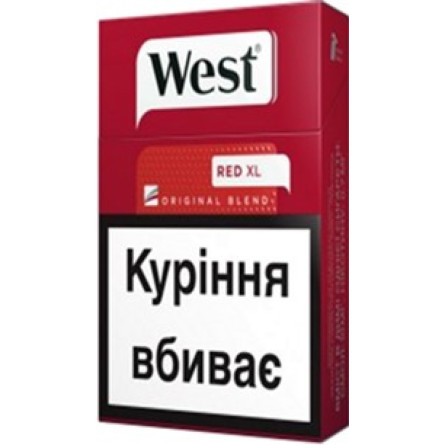 Блок сигарет West 25 Red XL 25 x 8 пачек